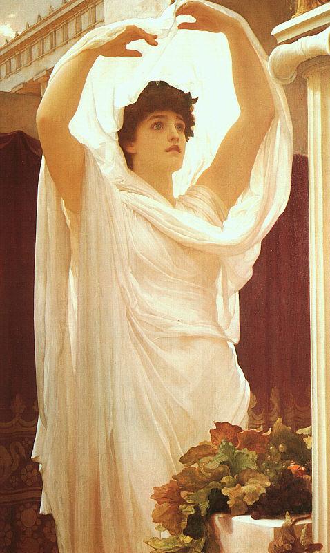 Lord Frederic Leighton Invocation France oil painting art